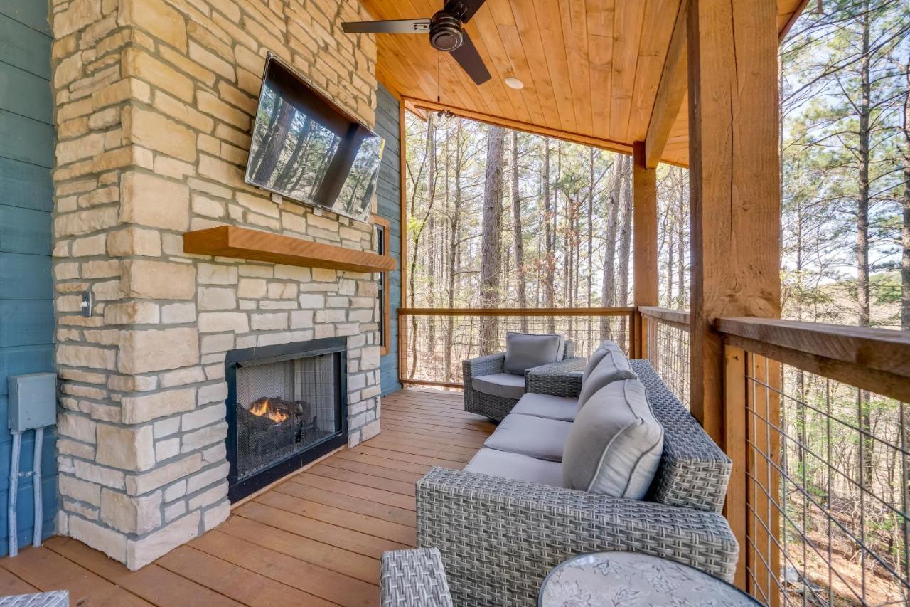 Serene Broken Bow Cabin With Hot Tub And Fire Pit! Villa Exterior photo