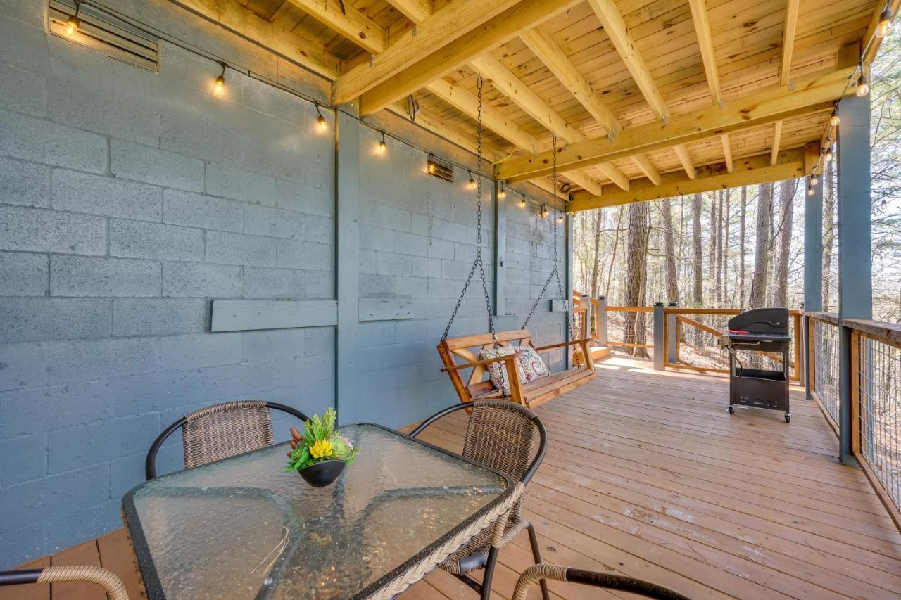 Serene Broken Bow Cabin With Hot Tub And Fire Pit! Exterior photo