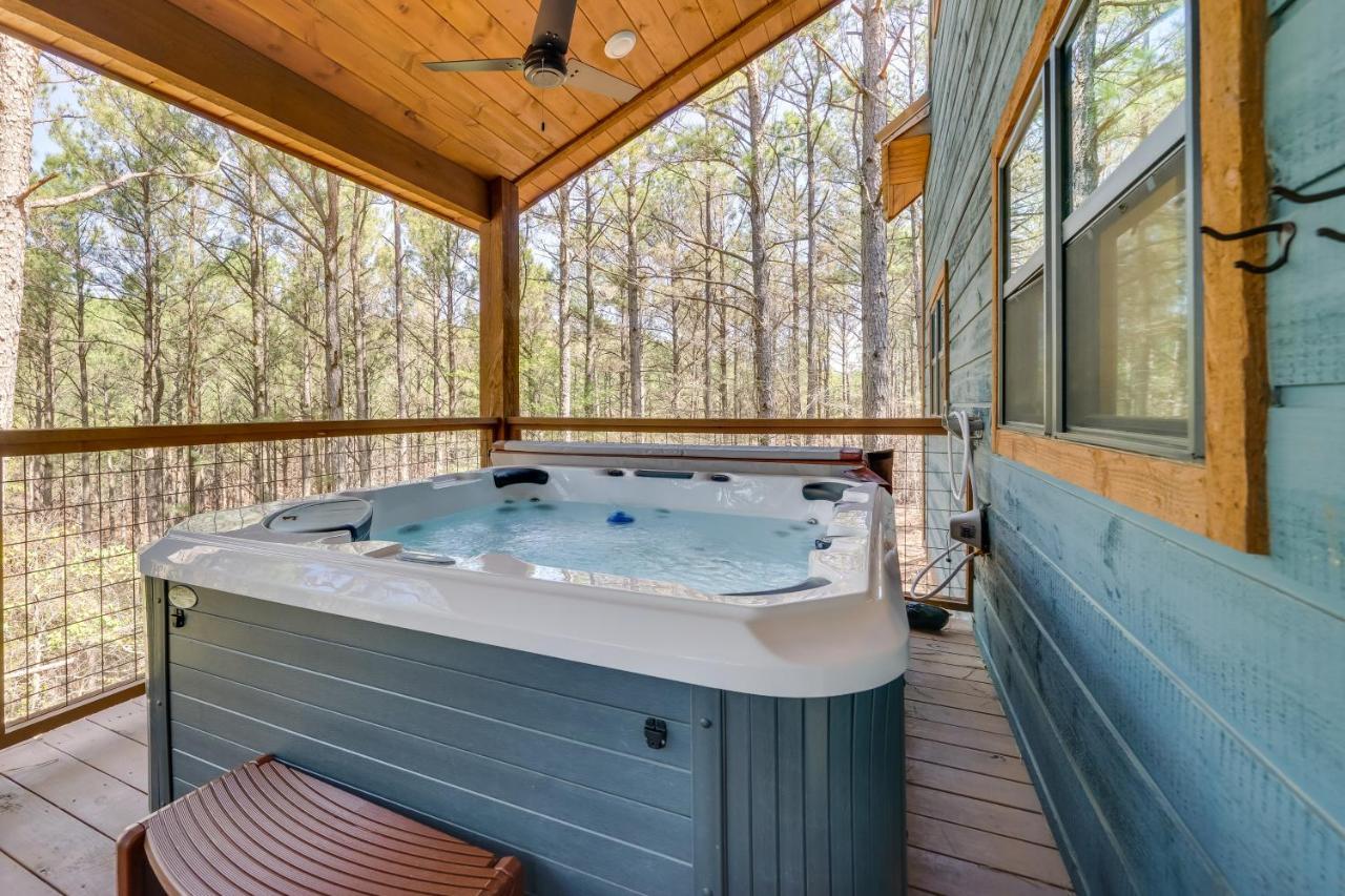 Serene Broken Bow Cabin With Hot Tub And Fire Pit! Villa Exterior photo